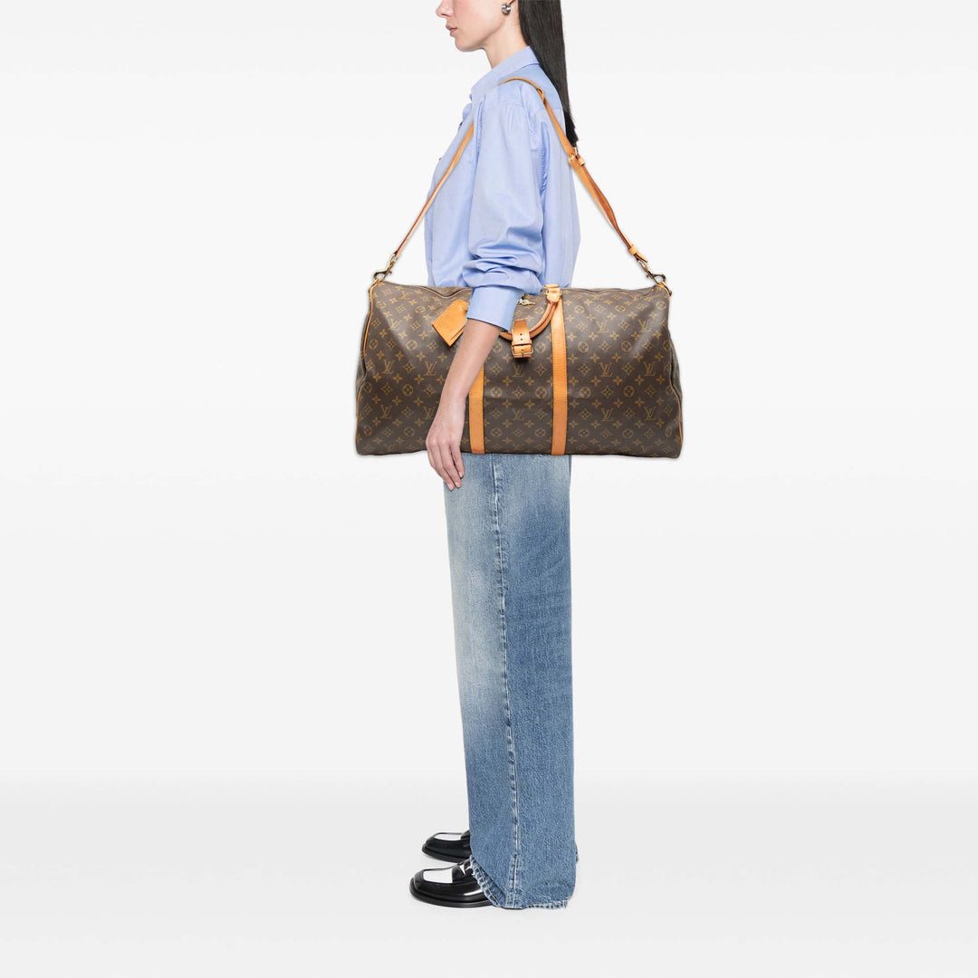 Louis Vuitton Monogram Keepall Bandouliere 60