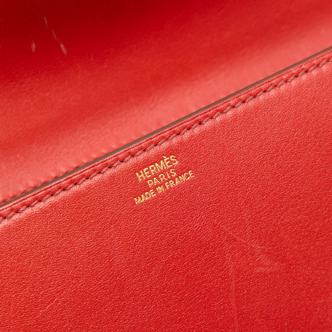 Hermès Tadelakt Medor Pochette 23