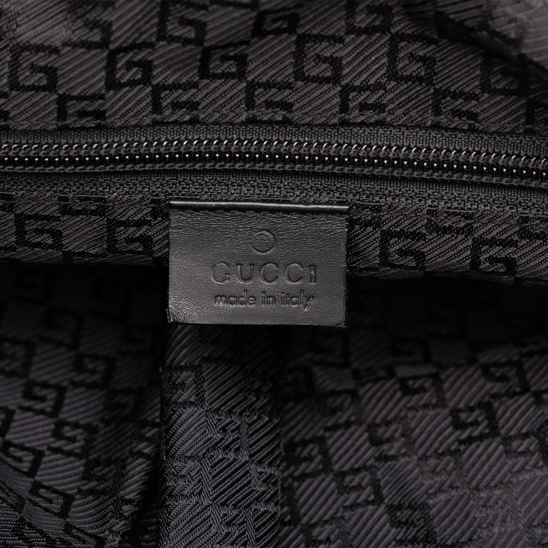 Gucci Sac à dos Web Noir – vue 5 – GABY PARIS