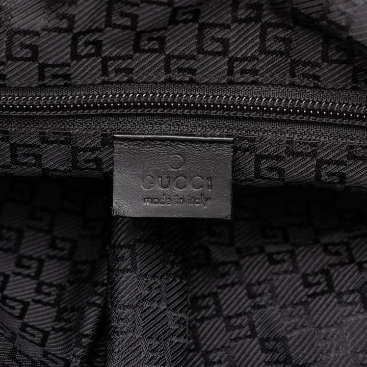 Gucci Sac à dos Web Noir – vue 5 – GABY PARIS
