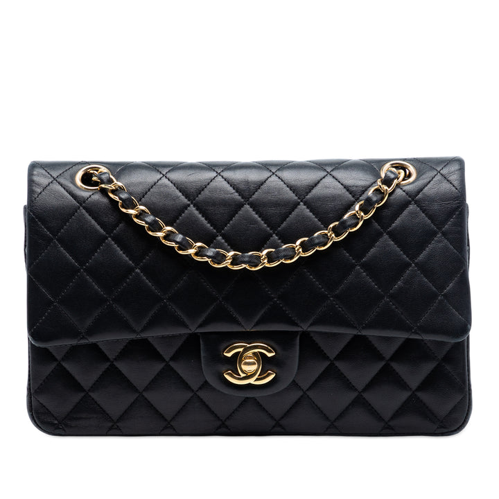 Chanel Medium Classic Cuir d’agneau Double rabat