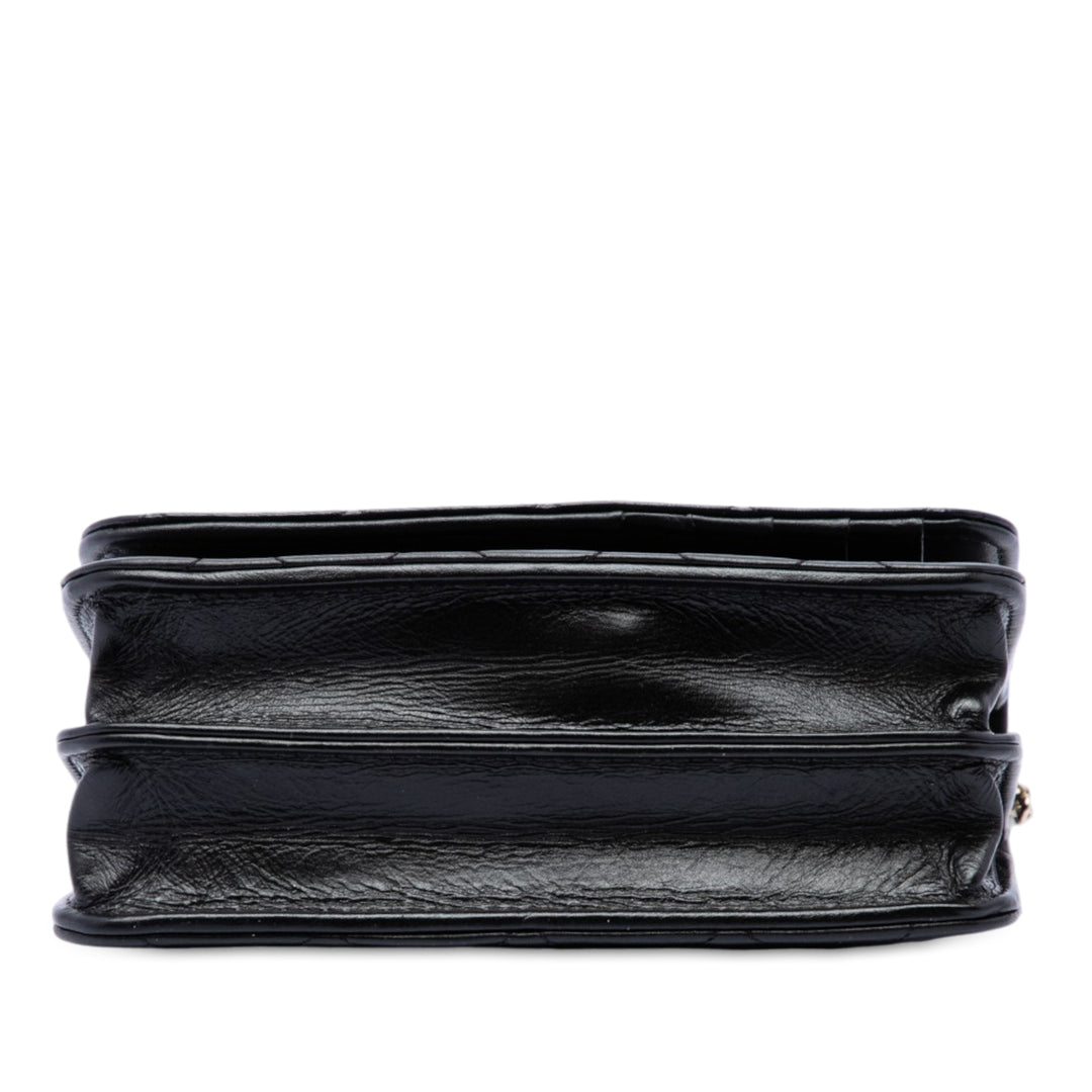 Chanel CC Matelassé Cuir d'agneau Maxi Perle Chain Strap
