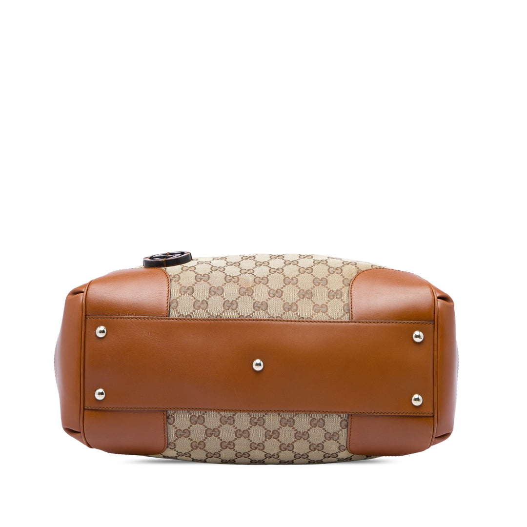 Gucci GG Brick Lane Cabas Moyen Beige – vue 3 – GABY PARIS