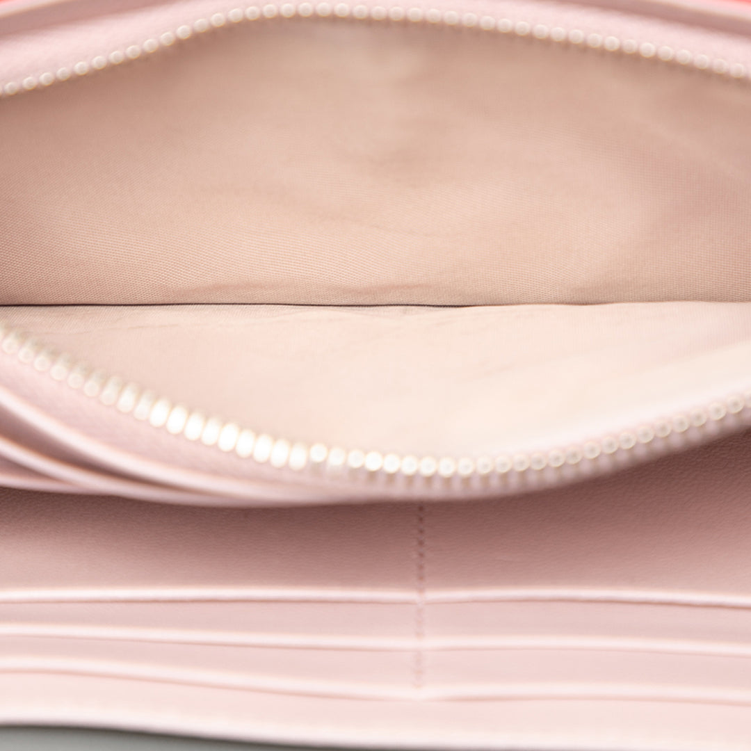 Dior Cuir d’agneau Cannage Lady Dior Wallet on Chain