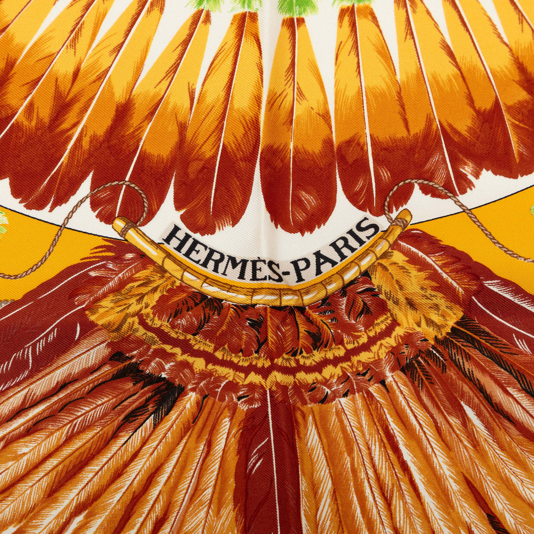 Brazil Foulard 90 Jaune