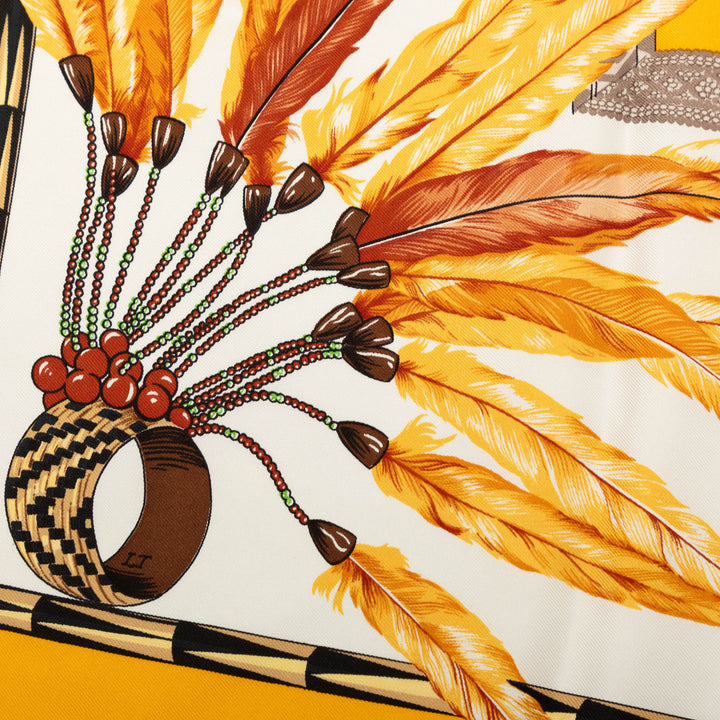 Brazil Foulard 90 Jaune