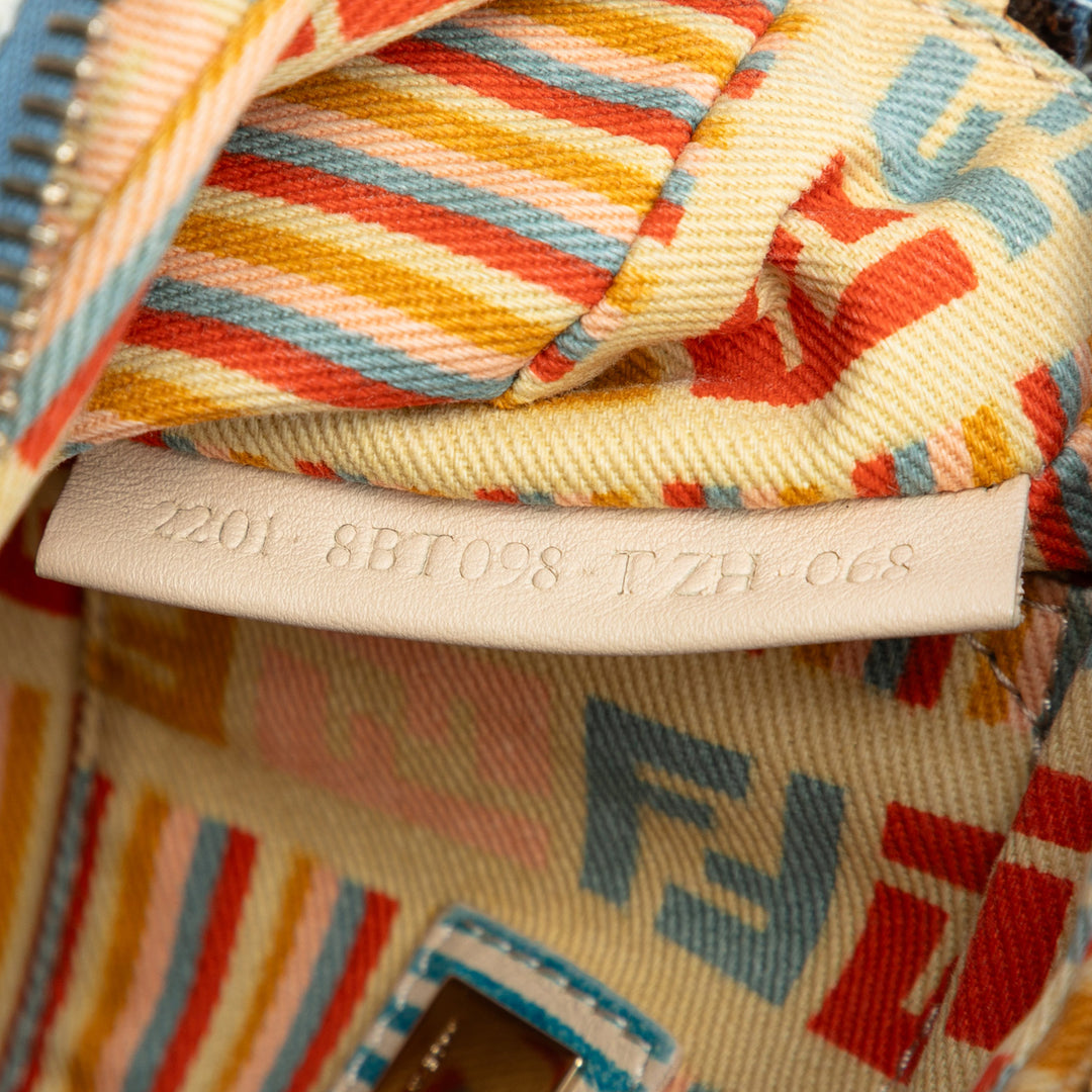 Fendi Zucca Jean Sac porté croisé