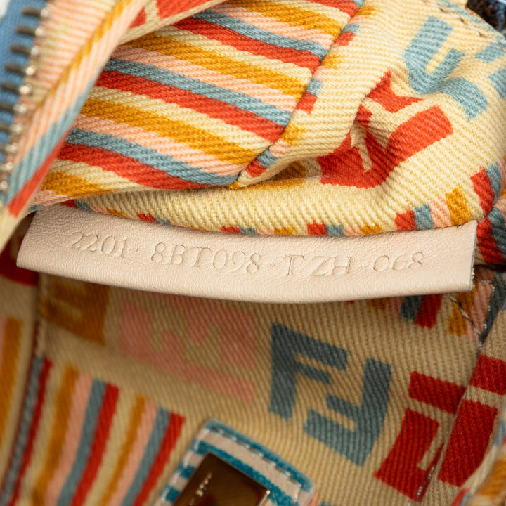Fendi Zucca Jean Sac porté croisé