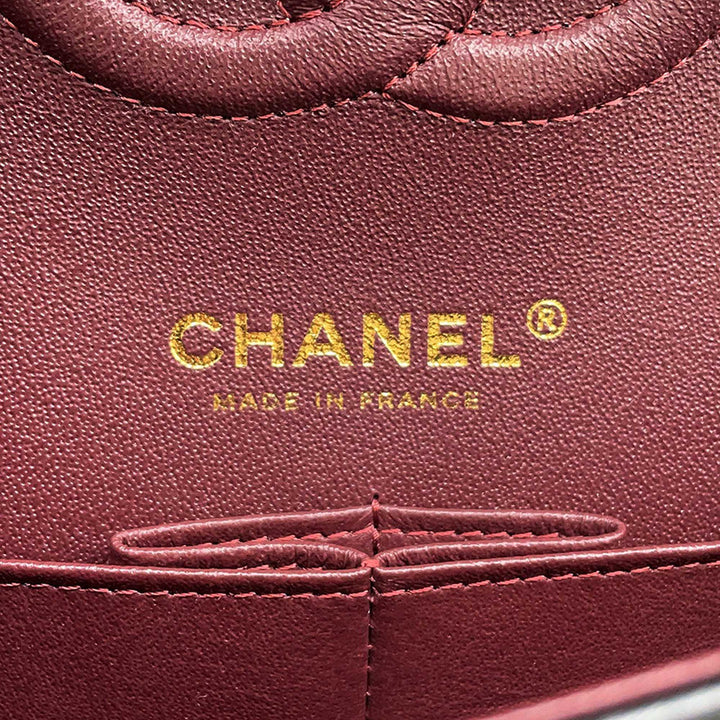 Chanel Classic Double rabat Moyen Cuir d'agneau Noir – vue 5 – GABY PARIS