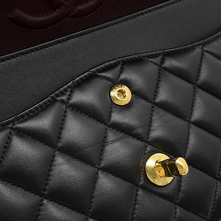 Chanel Classic Double rabat Moyen Cuir d'agneau Noir – vue 7 – GABY PARIS