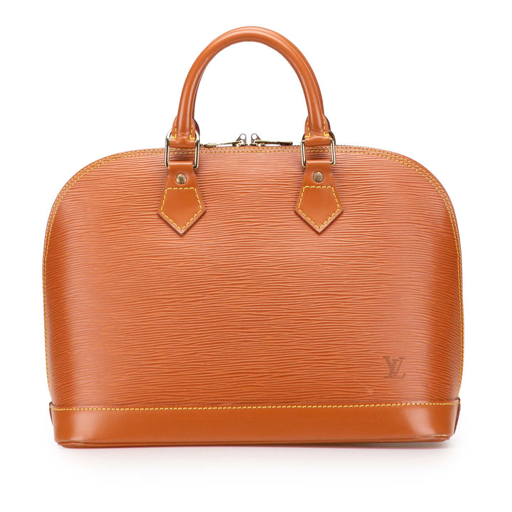 Louis Vuitton Epi Alma PM Marron