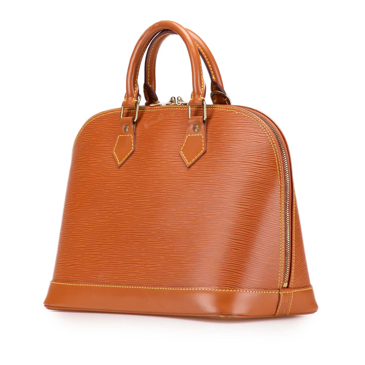 Louis Vuitton Epi Alma PM Marron
