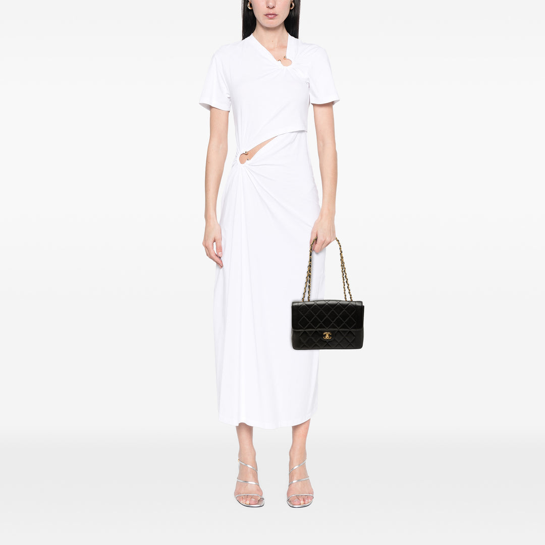 Chanel Medium CC Matelassé Cuir d’agneau Border Simple rabat
