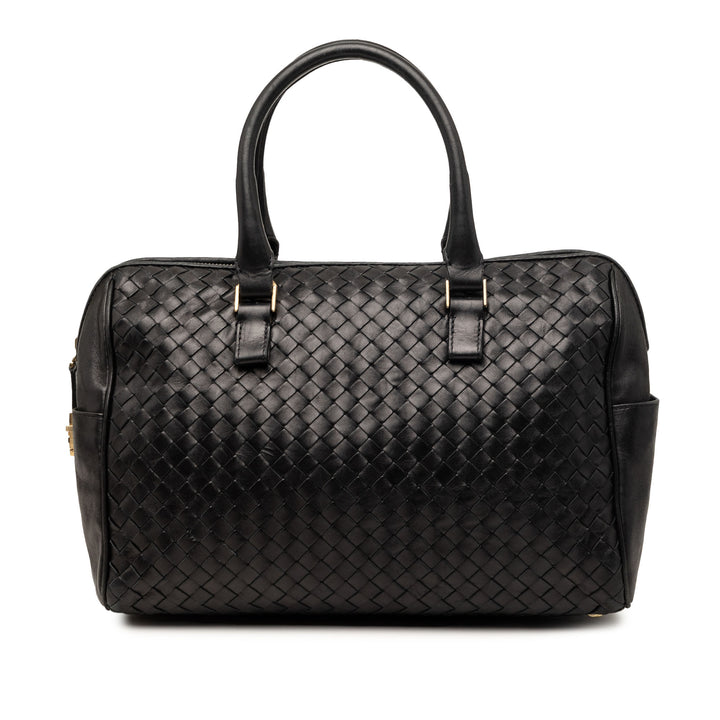 Bottega Veneta Nappa Intrecciato Boston Sac