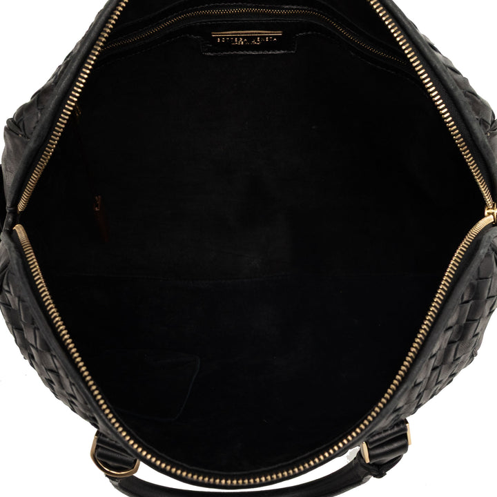 Bottega Veneta Nappa Intrecciato Boston Sac