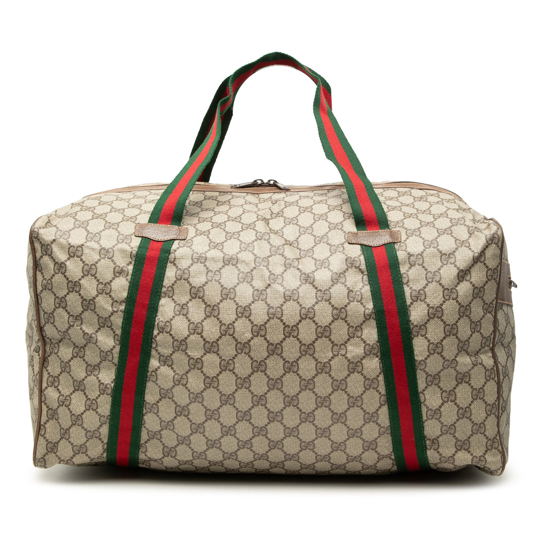 Gucci GG Supreme Web Duffle Sac