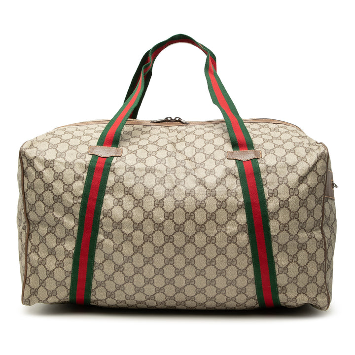 Gucci GG Supreme Web Duffle Sac