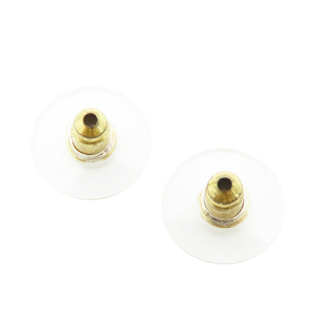 Chanel Boucles d'oreilles CC Perles fantaisie et Strass pendantes plaqué or – vue 5 – GABY PARIS