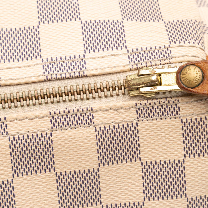 Louis Vuitton Damier Azur Speedy 35 Blanc – GABY PARIS Authentique