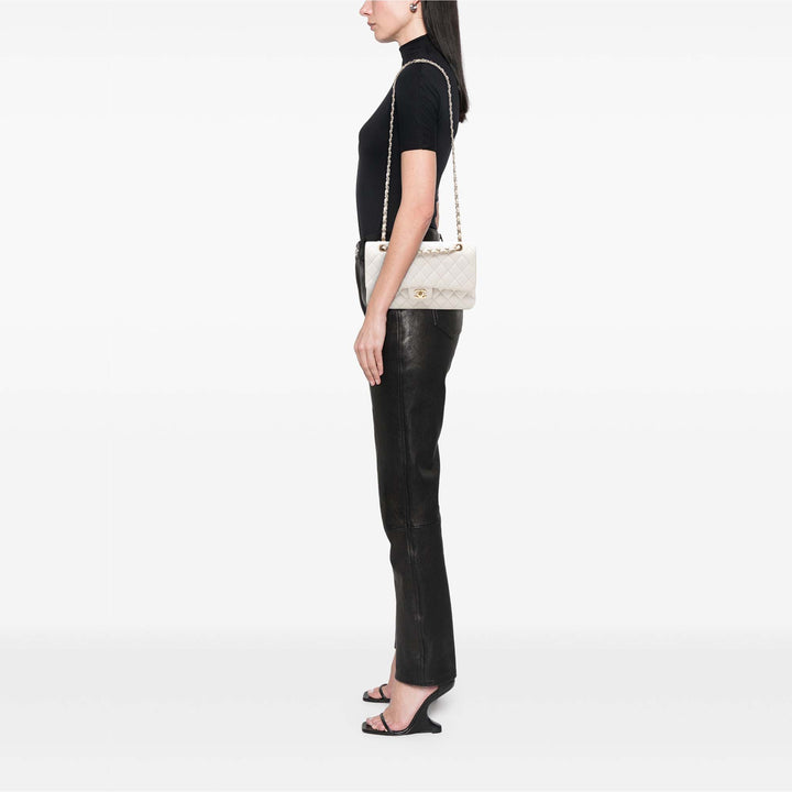 Chanel Medium Classic Caviar Double rabat