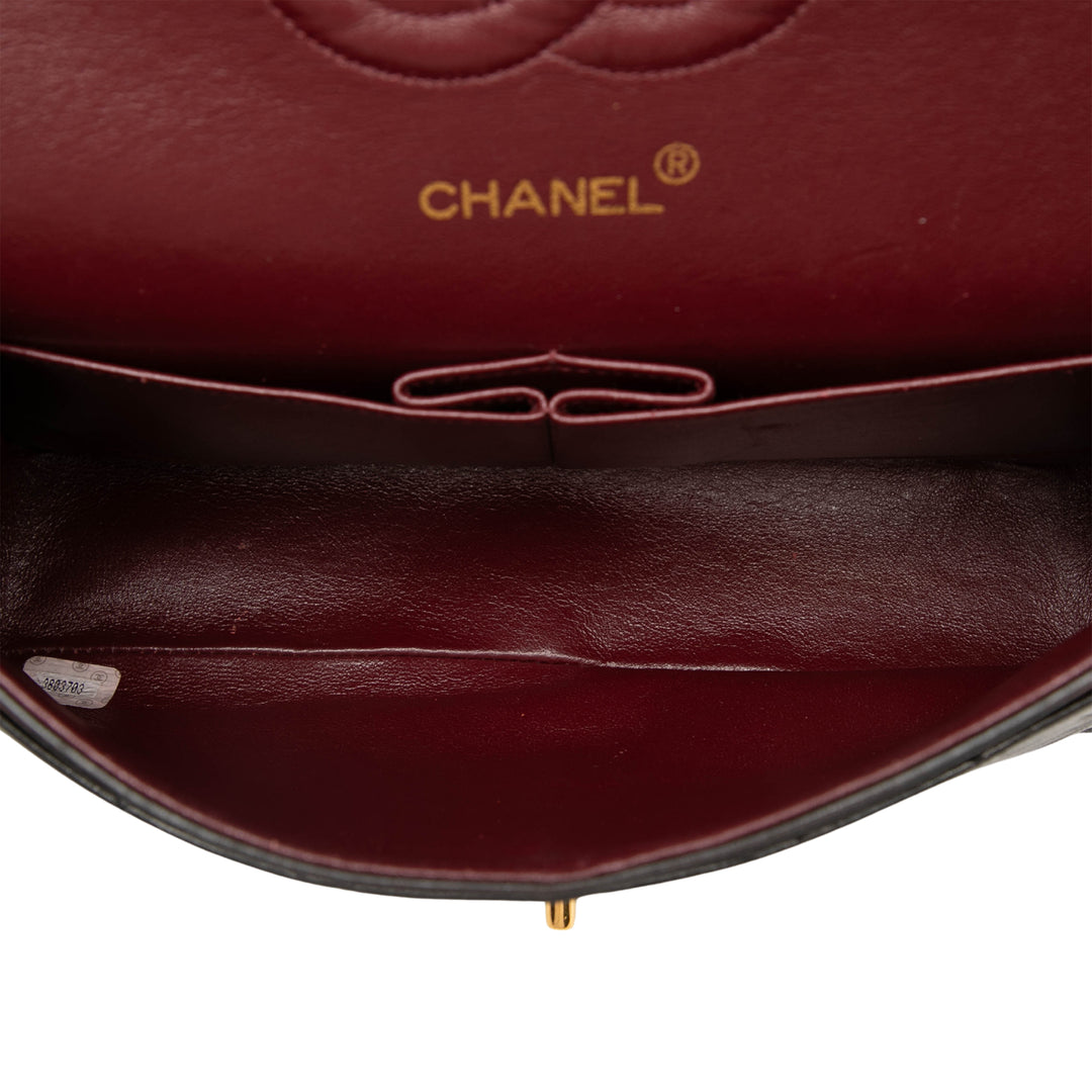 Chanel Classic Double rabat Moyen Cuir d'agneau