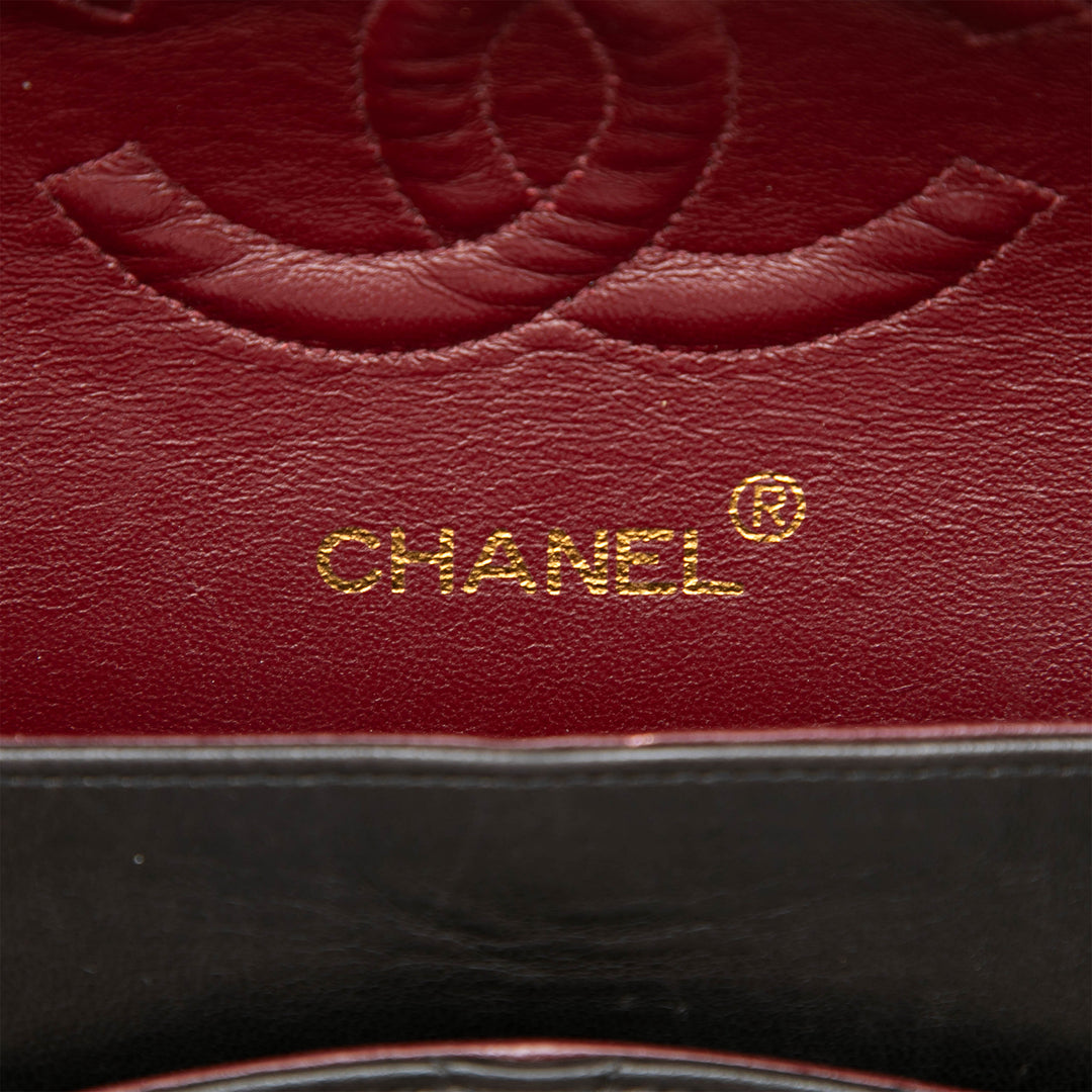 Chanel Classic Double rabat Moyen Cuir d'agneau