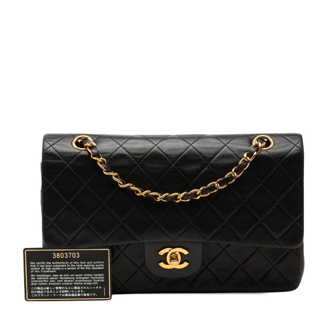 Chanel Classic Double rabat Moyen Cuir d'agneau