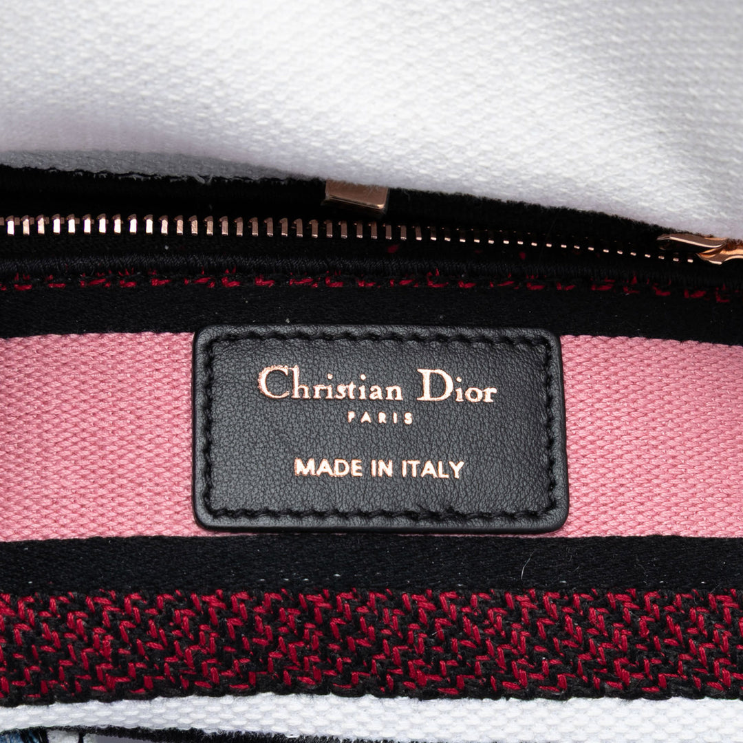 Dior Mini brodé Toile Florilegio Lady D Lite