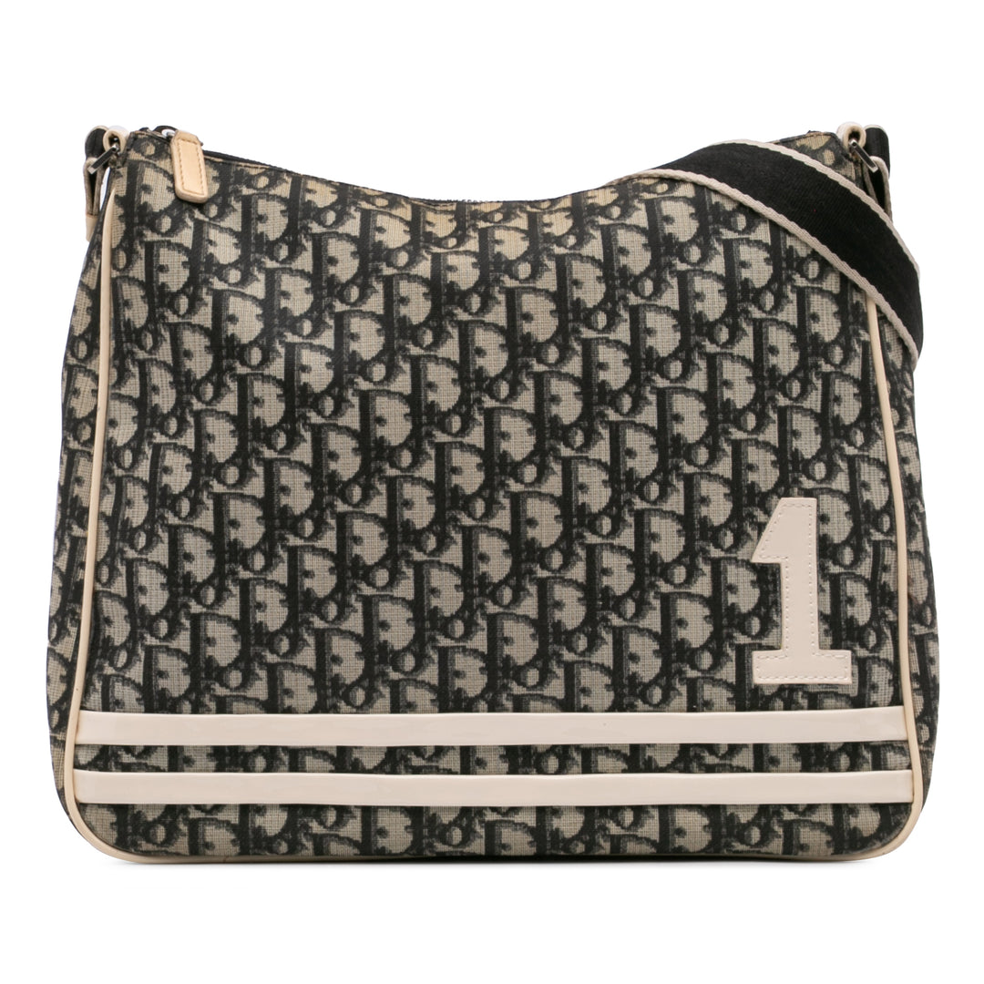 Diorissimo Trotter Canvas Crossbody Black - Gaby Paris