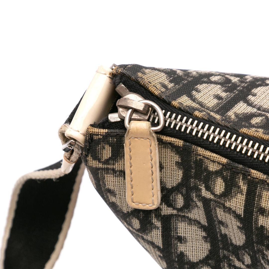 Diorissimo Trotter Canvas Crossbody Black - Gaby Paris