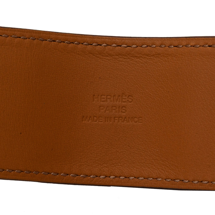 Hermès plaqué et Swift Collier de Chien Bracelet T4