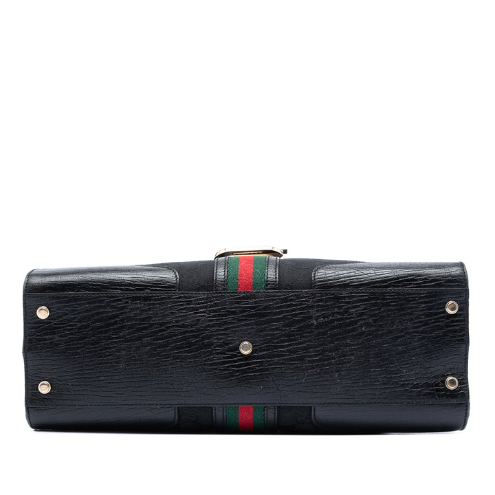 Gucci GG Toile Web Junco Sac bandoulière