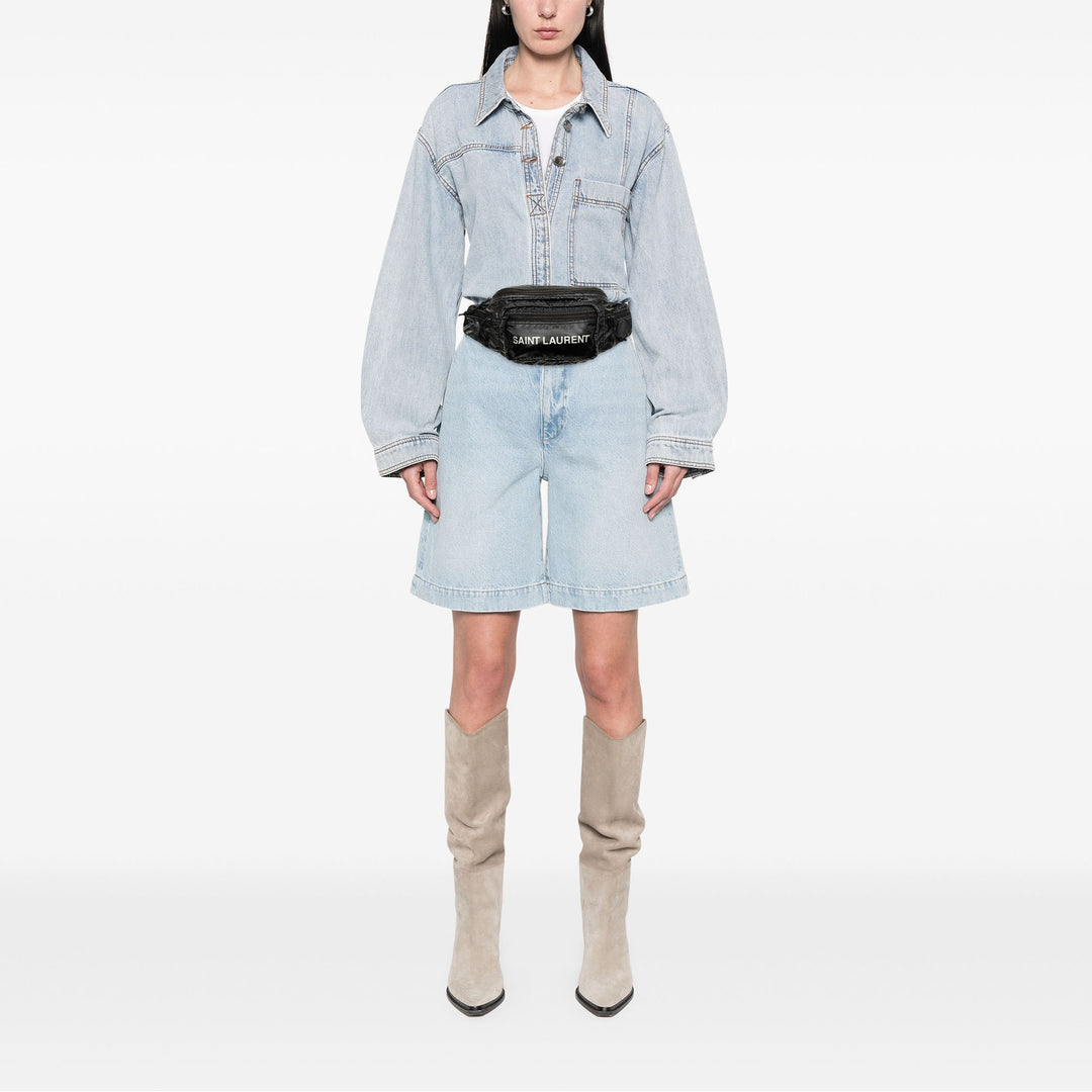 Saint Laurent Nylon Nuxx Sac ceinture