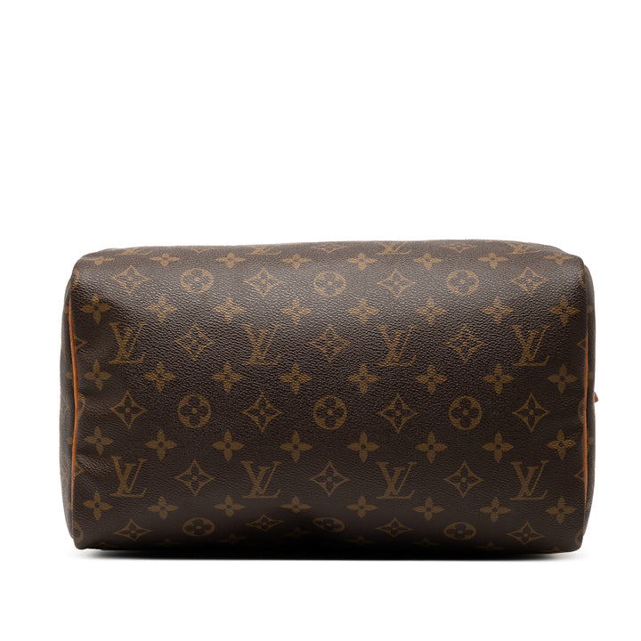 Louis Vuitton Monogram Speedy 30 Marron – GABY PARIS Authentique
