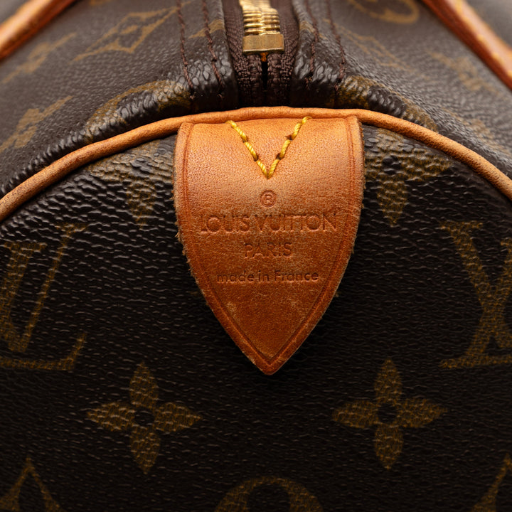 Louis Vuitton Monogram Speedy 30 Marron – GABY PARIS Authentique