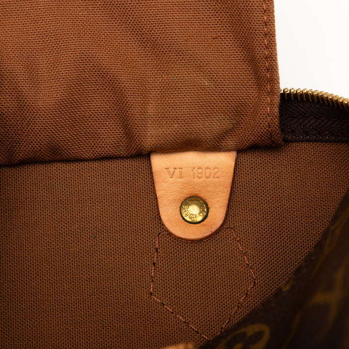 Louis Vuitton Monogram Speedy 30 Marron – GABY PARIS Authentique