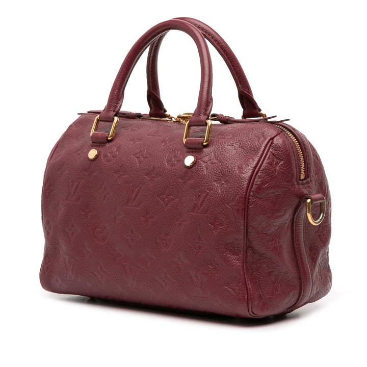 Louis Vuitton Monogram Empreinte Speedy Bandouliere 25