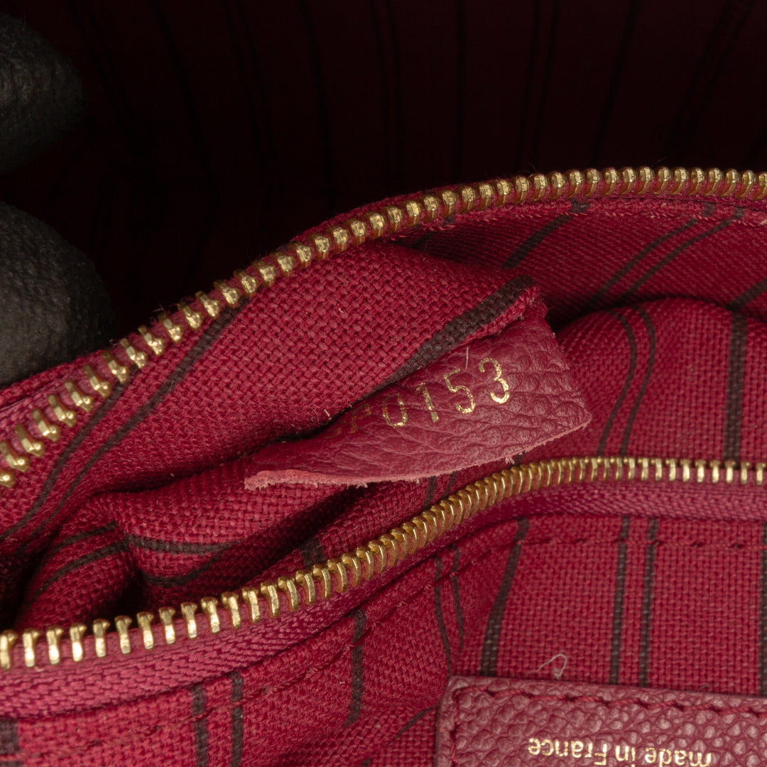 Louis Vuitton Monogram Empreinte Speedy Bandouliere 25