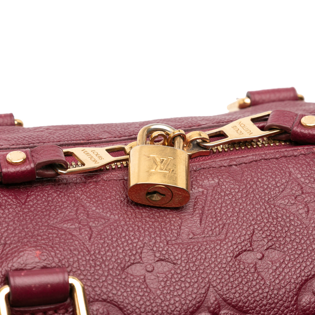 Louis Vuitton Monogram Empreinte Speedy Bandouliere 25