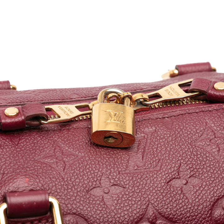 Louis Vuitton Monogram Empreinte Speedy Bandouliere 25