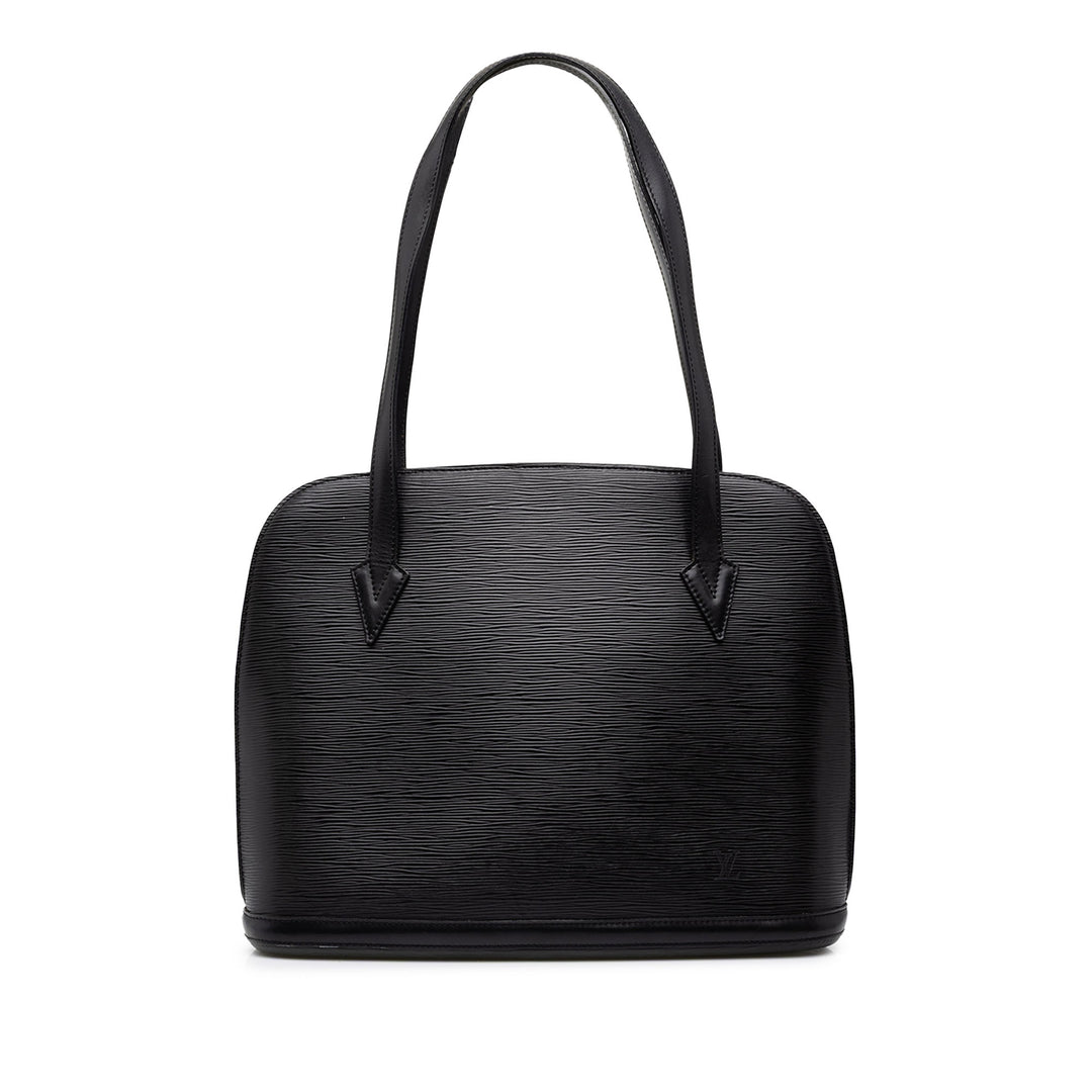 Louis Vuitton Lussac Épi Noir – vue principale – GABY PARIS