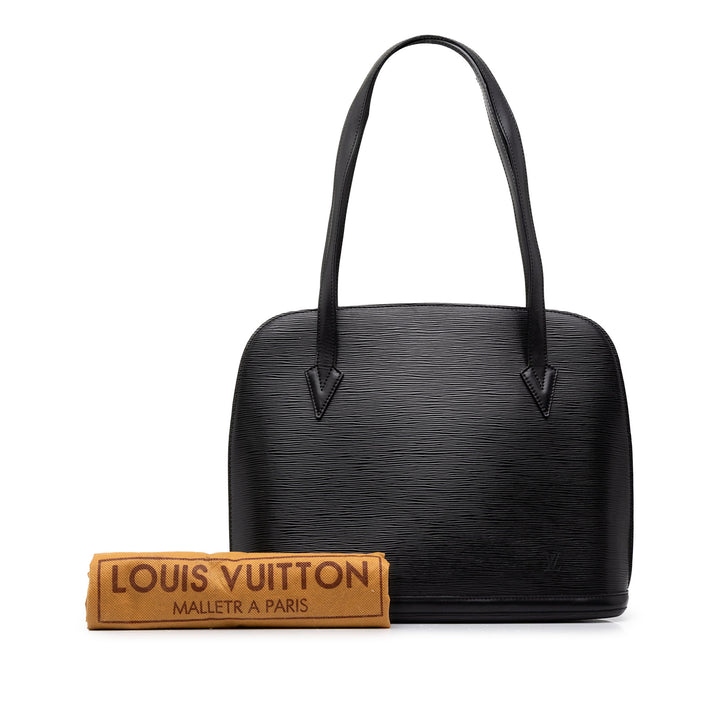 Louis Vuitton Lussac Épi Noir – vue 7 – GABY PARIS