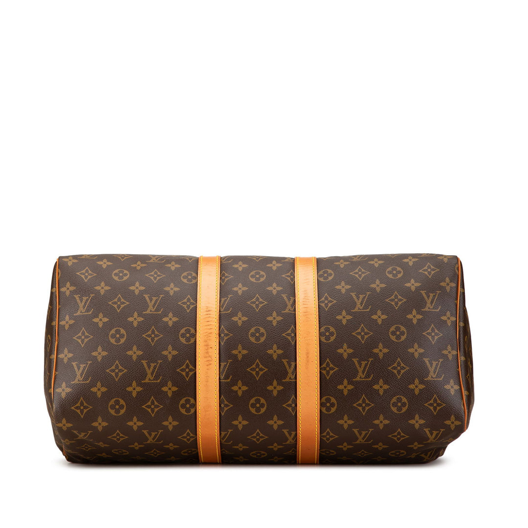 Louis Vuitton Monogram Keepall 45 Brown - GABY PARIS