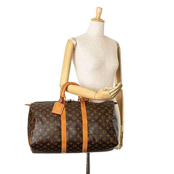 Louis Vuitton Monogram Keepall 45 Brown - GABY PARIS