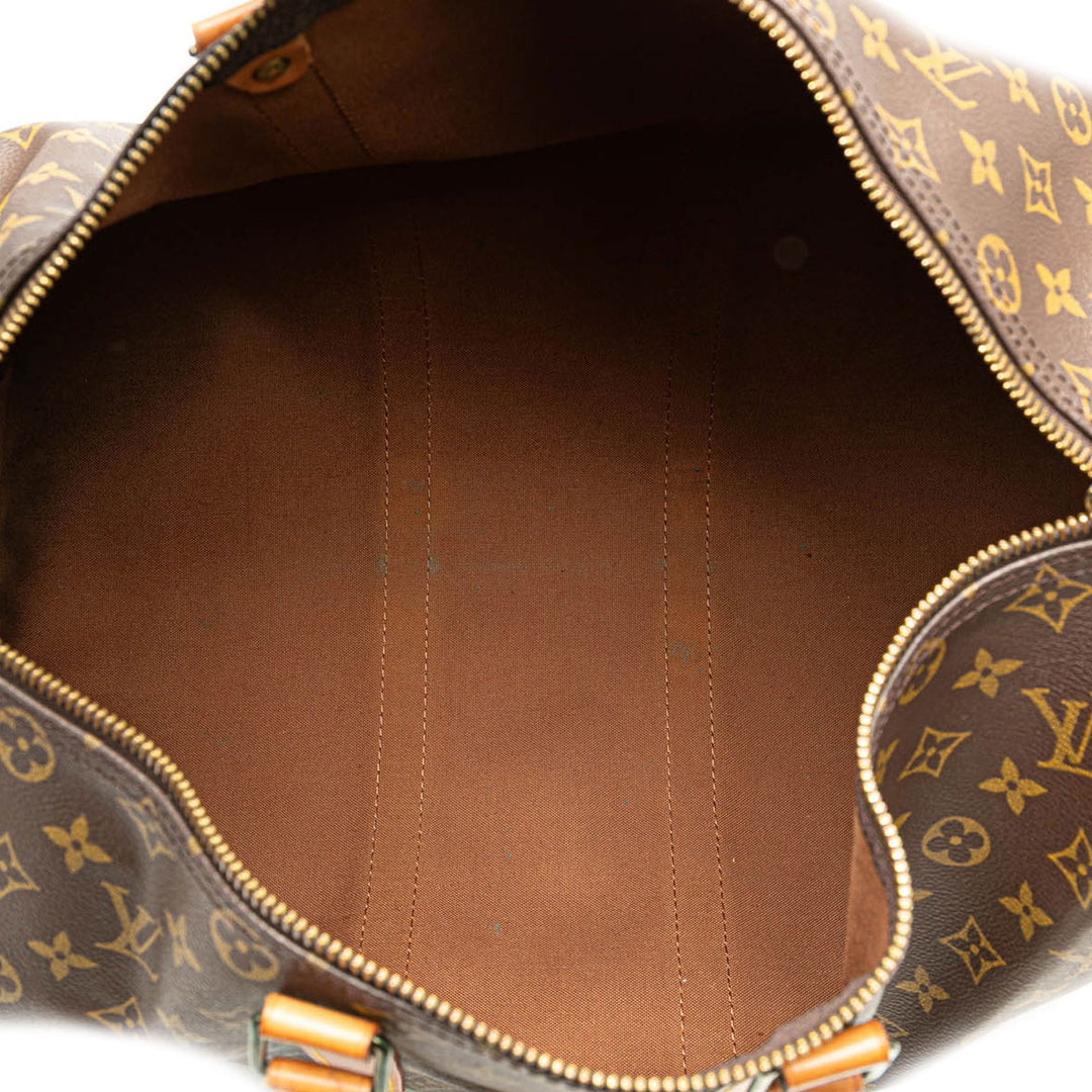 Louis Vuitton Monogram Keepall 45 Brown - GABY PARIS