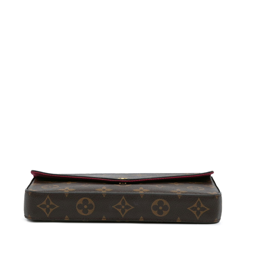 Louis Vuitton Monogram Pochette Felicie Brown - GABY PARIS