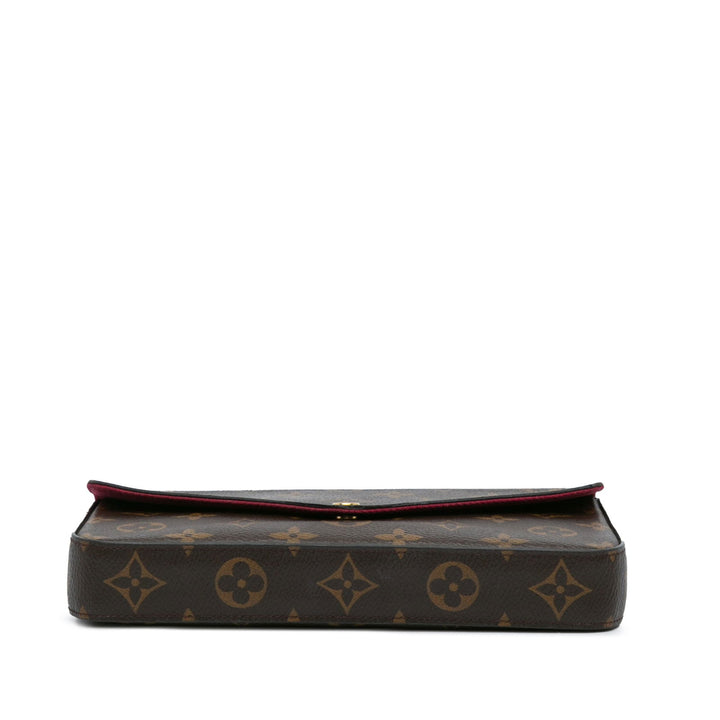 Louis Vuitton Monogram Pochette Felicie Brown - GABY PARIS