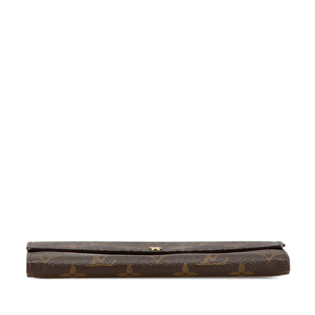Louis Vuitton Monogram Sarah Long Wallet Brown - GABY PARIS