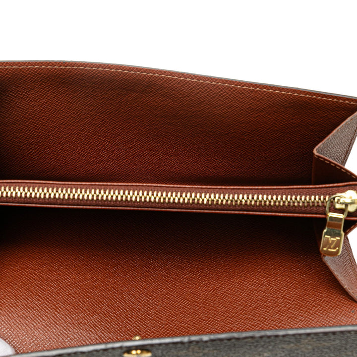 Louis Vuitton Monogram Sarah Long Wallet Brown - GABY PARIS