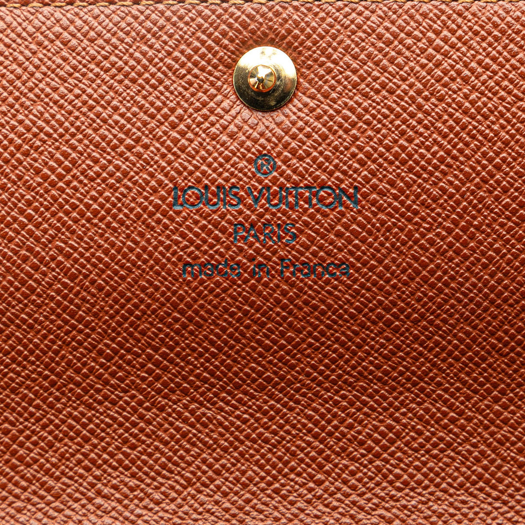 Louis Vuitton Monogram Sarah Long Wallet Brown - GABY PARIS